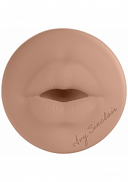 XKIN - Ivy Sinclair - Female Mouth Torch Masturbator - Rechargeable Vibrating - Metallic Green - 590