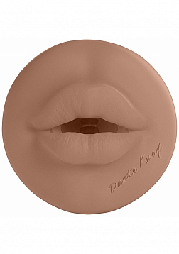 XKIN - Dante Knox - Male Mouth Torch Masturbator - Rechargeable Vibrating - Metallic Blue - 590g - T