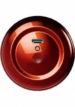 XKIN - Roman Blaze - Male Ass Torch Masturbator - Rechargeable Vibrating - Metallic Red - 590g - Van