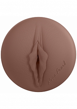 XKIN - Nova Pearl - Vagina Torch Masturbator - Rechargeable Vibration - Silver - 590g - Brown