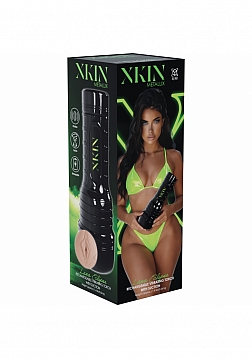 XKIN - Lana Eclipse - Vagina Torch Masturbator - Rechargeable Vibrating + Suction - Black - 660g - T