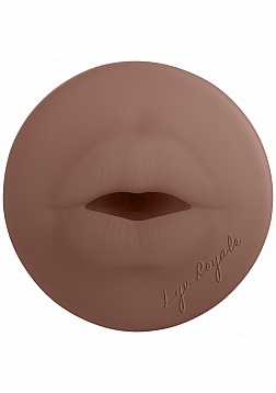 XKIN - Lyv Royale - Mouth Torch Masturbator - Rechargeable Vibrating + Suction - Metallic Green - 66