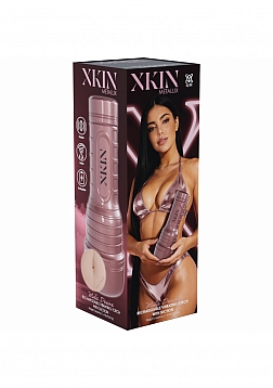 XKIN - Mila Desire - Female Ass Torch Masturbator - Rechargeable Vibrating + Suction - Rose Gold - 6