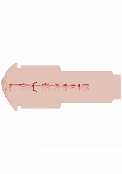 XKIN - Chloe Mirage - Vagina Torch Masturbator - Rechargeable Vibrating + Suction - Silver - 660g - 