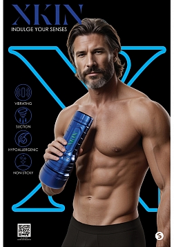 XKIN - Torch LED Poster - 24 x 36 - Metallic Blue