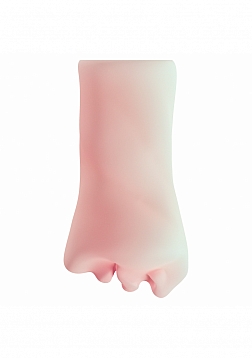 XKIN - Toxica - Female Mouth - Masturbator with Rechargeable Vibrating Bullet - 1.40 Lbs - Vanilla 