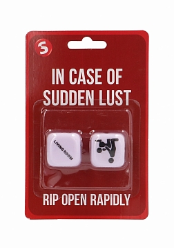 In Case Of Sudden Lust - Sex Dice