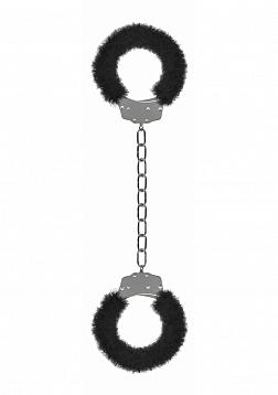 Beginner's Legcuffs Furry - Black
