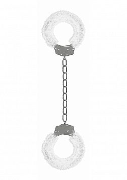 Beginner's Legcuffs Furry - White