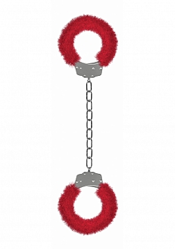 Beginner's Legcuffs Furry - Red