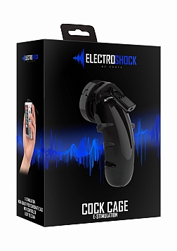 E-Stim Cock Cage - Black