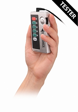 E- Stim Cock Cage - Black-Tester