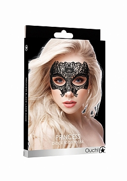 Princess - Black Lace Mask