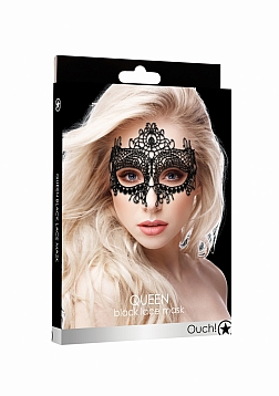 Queen - Black Lace Mask