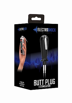 E-Stim Butt Plug-Black