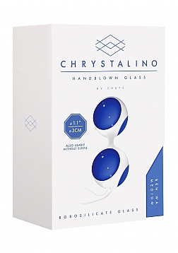 Chrystalino Ben Wa Medium - Blue