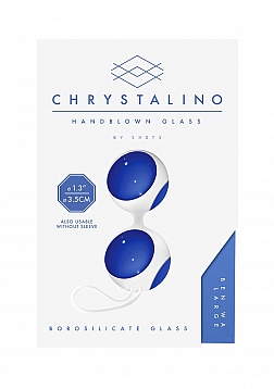 Chrystalino Ben Wa Large - Blue