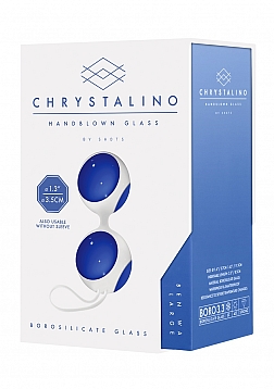 Chrystalino Ben Wa Large - Blue