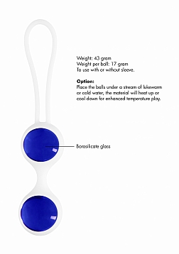 Chrystalino Ben Wa Small - Blue