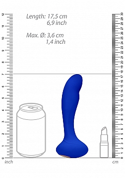 Rechargeable G-Spot Vibrator - Blue