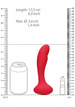 Rechargeable G-Spot Vibrator - Red