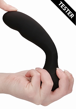 G-Spot and Prostate Vibrator-Black-Tester