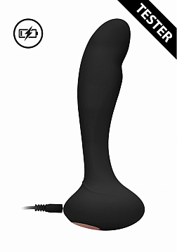G-Spot and Prostate Vibrator-Black-Tester
