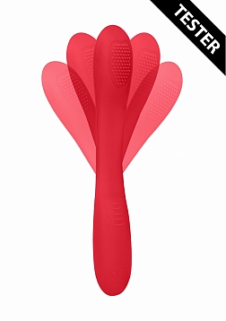 Double Ended Vibrator-Flex-Red-Tester