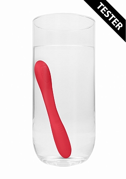 Double Ended Vibrator-Flex-Red-Tester