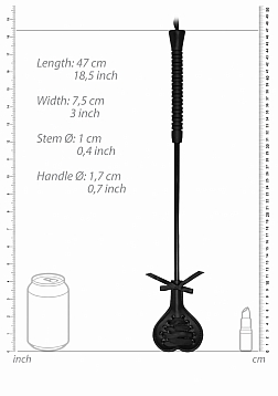 Heart Shaped Crop with Black Lace