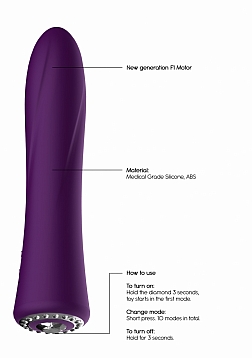 Discretion - Vibrator - Jewel - Purple