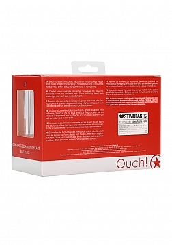 Diamond Heart Butt Plug-Extra Large-Red