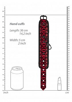 Ouch! - Luxury Hogtie - Burgundy..