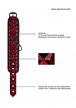 Ouch! - Luxury Hogtie - Burgundy..