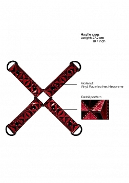Ouch! - Luxury Hogtie - Burgundy..