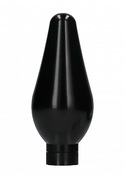 Interchangeable Butt Plug Set-Pointed Medium-Black