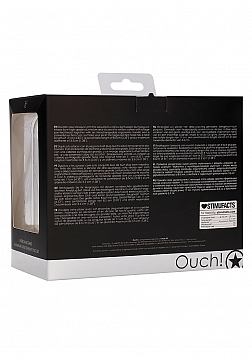 Interchangeable Butt Plug Set-Pointed Large-Black