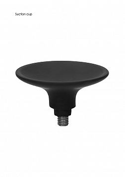 Interchangeable Butt Plug Set-Pointed Large-Black