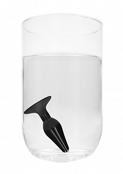 Interchangeable Butt Plug Set-Pointed Large-Black