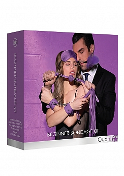Beginners Bondage Kit - Purple..