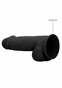 Silicone Dildo with Balls - 9\