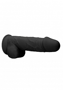 Silicone Dildo with Balls - 9\