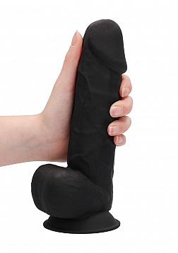 Silicone Dildo with Balls - 9\