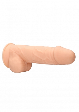 Silicone Dildo with Balls - 9\