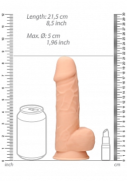 Silicone Dildo with Balls - 9\