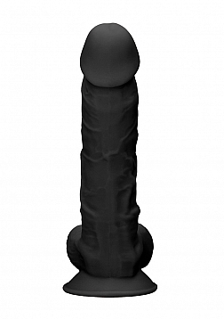Silicone Dildo with Balls - 9\