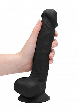 Silicone Dildo with Balls - 9\