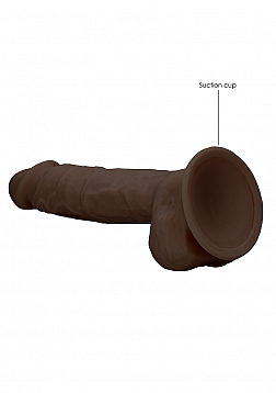 Silicone Dildo with Balls - 9\