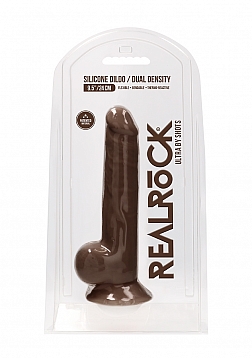 Silicone Dildo with Balls - 9\