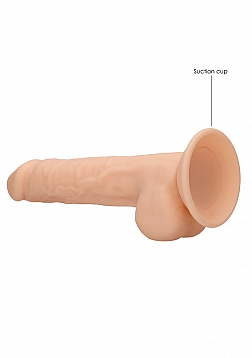 Silicone Dildo with Balls - 9\